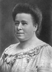 Portret van vrouw mogelijk Walter Nurnbergs grootmoeder, Duitsland 1910 (geretoucheerd)