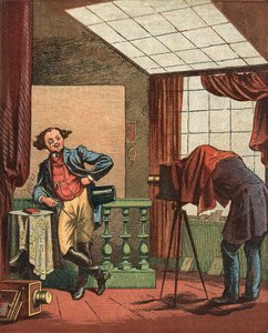 Portretfotografenstudio, 1871 door Unbekannt