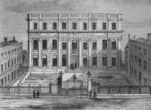 Powis House, Great Ormond Street, Bloomsbury, Londen, c1714 1878 door Unbekannt