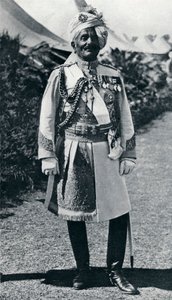 Pratap Singh 1845-1922, Brits-Indiase legerofficier en Maharaja, 1914 door Unbekannt