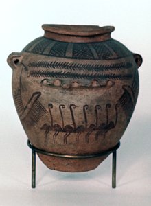Container uit de prehistorische periode, Egypte, ca. 3500-3200 v.Chr. door Unbekannt