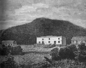 Landhuis van president Kruger, ca. 1880 door Unbekannt
