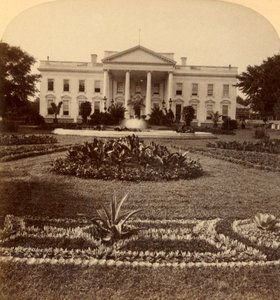 Presidentenhuis, Washington, D.C. V.S., ca. 1900