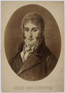 Prins Adam Jerzy Czartoryski 1770-1861 door Unbekannt