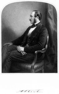 Prins Albert, echtgenoot van koningin Victoria, ca. 1850-1859