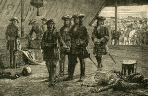 Prins Eugene na de overwinning op de Turken bij Belgrado, 1717, 1890 door Unbekannt