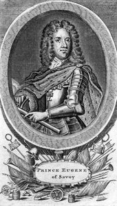 Prins Eugenius van Savoye, generaal in het Oostenrijkse leger