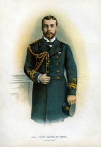 Prins George van Wales, Hertog van York, 1890-1893 door Unbekannt
