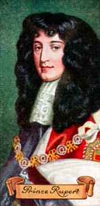 Prins Rupert, uit een serie sigarettenkaartjes, 1935 door Unbekannt