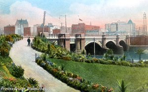 Prinsenbrug, Melbourne, Australië, 1912 door Unbekannt