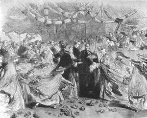 Aankomst van Prinses Alexandra in Engeland, 1863..., 1901