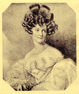 Prinses Carolyne zu Sayn-Wittgenstein, geboren Iwanowska 1819-1887, 1840s