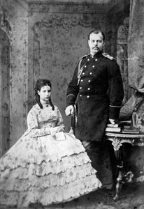 Prinses Dagmar van Denemarken en Groothertog Alexander Alexandrovich van Rusland