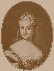 Prinses Ekaterina Alekseyevna Dolgorukova 1712-1747 door Unbekannt