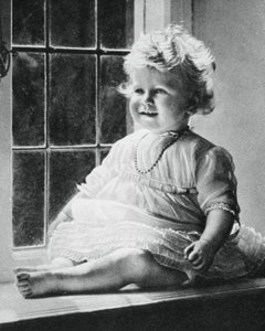 Prinses Elizabeth bij St Pauls Walden Bury, 1927, 1937 door Unbekannt