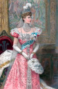 Prinses van Wales, 1902 door Unbekannt