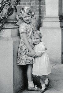 Prinsessen Elizabeth en Margaret Rose, 1932, 1937