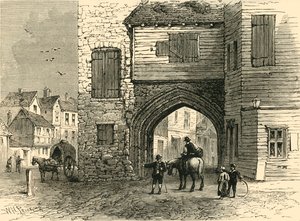 Priorij van St. Mary Overy, 1700, c1878 door Unbekannt