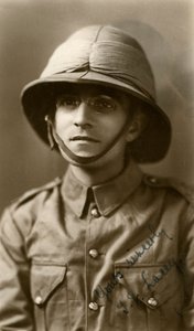 Soldaat Lacey, 5e East Surrey regiment, Chakrata, India, 1917 door Unbekannt