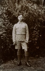 Soldaat Nelson, 5e East Surrey regiment, Chakrata, India, 1917