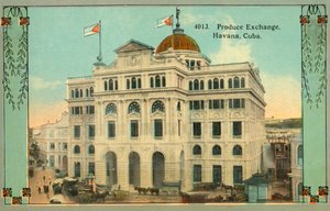 Produce Exchange, Havana, Cuba, c1910s