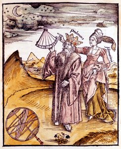Ptolemaeus, Alexandrijnse Griekse astronoom en geograaf, 1508 door Unbekannt