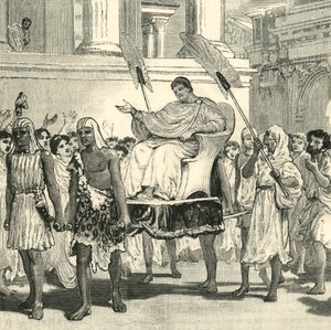Publieke Vreugde over het Herstel van Pompey, 1890 door Unbekannt