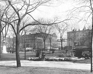 Openbare Plein, Cleveland, Ohio, VS, c1900