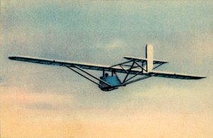 Leerling in gecamoufleerde Zögling oefenzweefvliegtuig, 1932 door Unbekannt