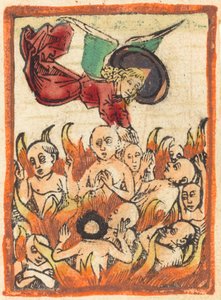 Vagevuur, c. 1480 door Unbekannt
