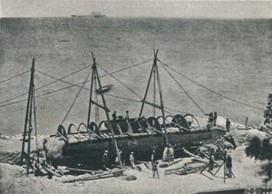 Het aanbrengen van de behuizing, 1877, 1910