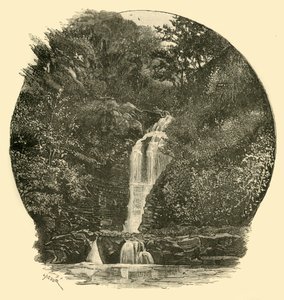 Pyrddin-watervallen, Vale of Neath door Unbekannt