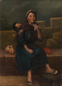 Quechua Indiaan, ca. 1890-1892 door Unbekannt