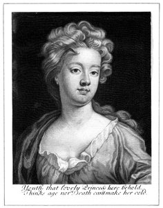 Koningin Anne 1665-1714 door Unbekannt