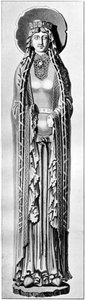 Koningin Clotilda, 6e eeuw, 1910 door Unbekannt