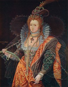 Koningin Elizabeth I, 16e eeuw 1905 door Unbekannt