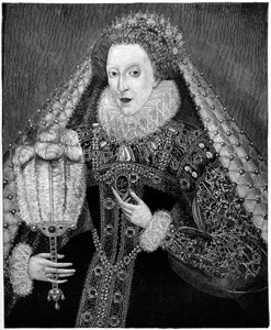 Koningin Elizabeth I, ca. 1580, 1910