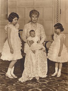 Koningin Mary-Grootmoeder, Sandringham, jan 1936