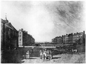 Queen Square, Bloomsbury, Londen, 1787 door Unbekannt