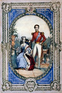 Koningin Victoria en Prins Albert, ca. 1840s