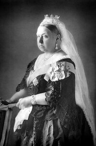 Koningin Victoria, ca. 1890
