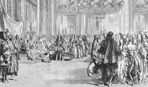 Kostuumbal van koningin Victoria in Buckingham Palace, 6 juni 1845, 1901 door Unbekannt