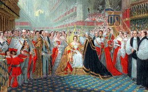Kroning van koningin Victoria, 1837 door Unbekannt