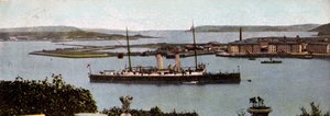 Queenstown Haven, County Cork, Ierland, 20e eeuw