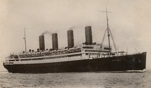 RMS Aquitania, c1930