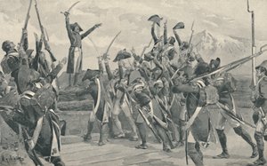 Soldaten van Rampon die de eed afleggen nooit over te geven, 1796, 1896
