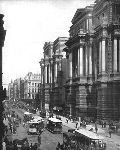 Randolph Street, Chicago, Illinois, VS, ca. 1900 door Unbekannt
