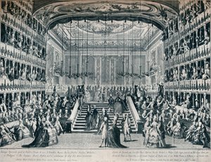 Ontvangst van de Groothertog en Hertogin van Rusland in het Theater van San Bendetto, 1902 door Unbekannt