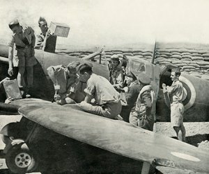 Bijtanken en herbewapenen van Spitfire-jagers, Malta, Tweede Wereldoorlog, 1942-1944
