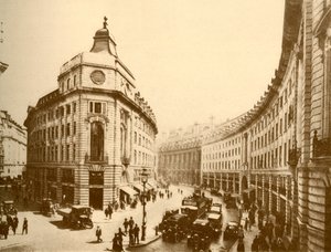 Regent Street Herbouwd, ca. 1930 door Unbekannt